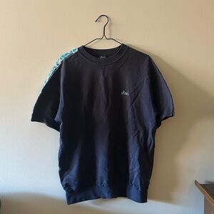 Asics Navy Crewneck Short Sleeve Tee